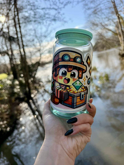 Block Style Game Monster