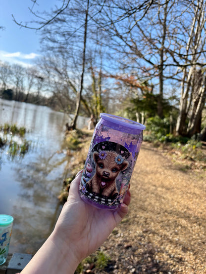 Baby Highland Cow Cold Cup