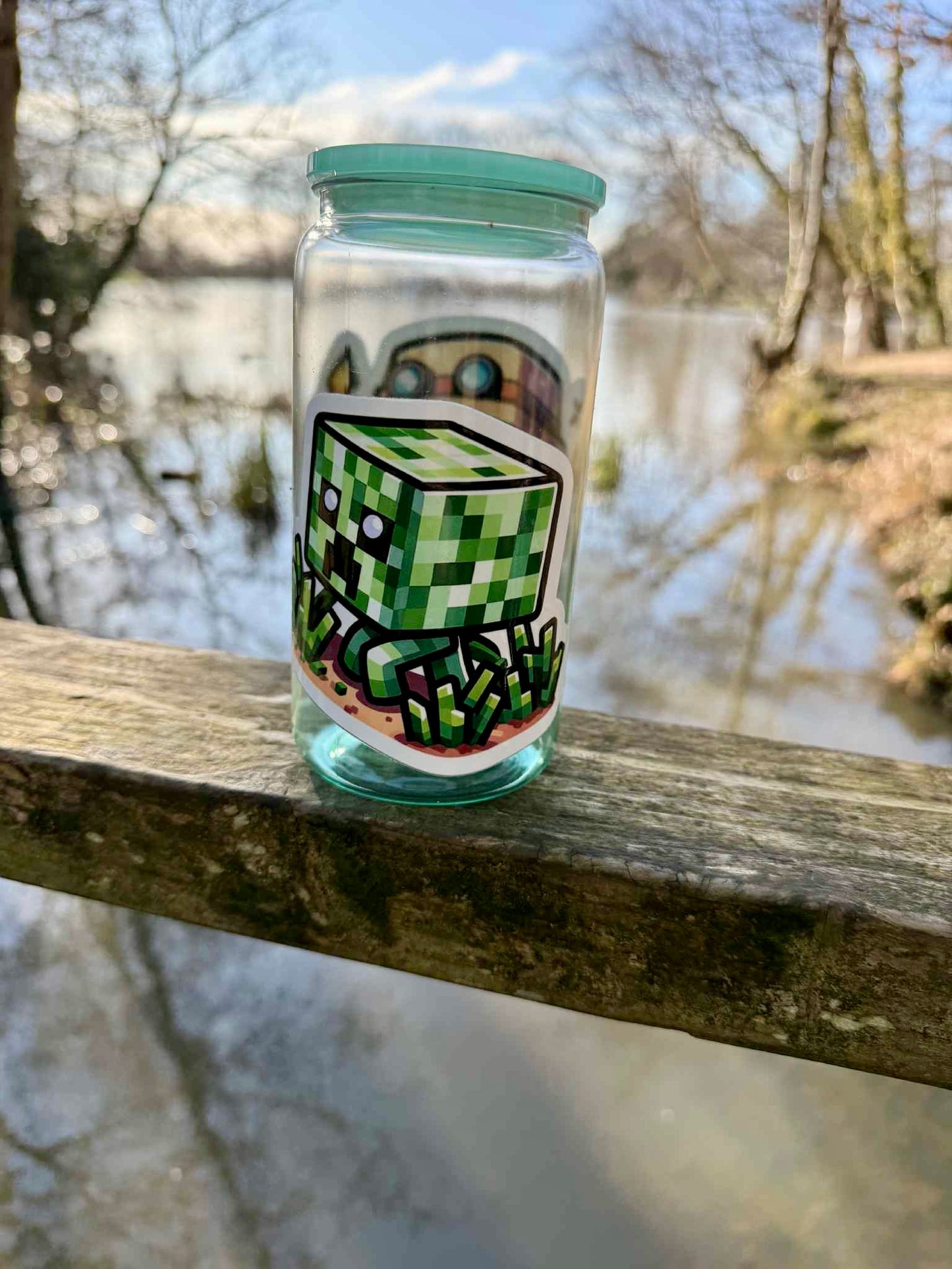 Block Style Game Monster