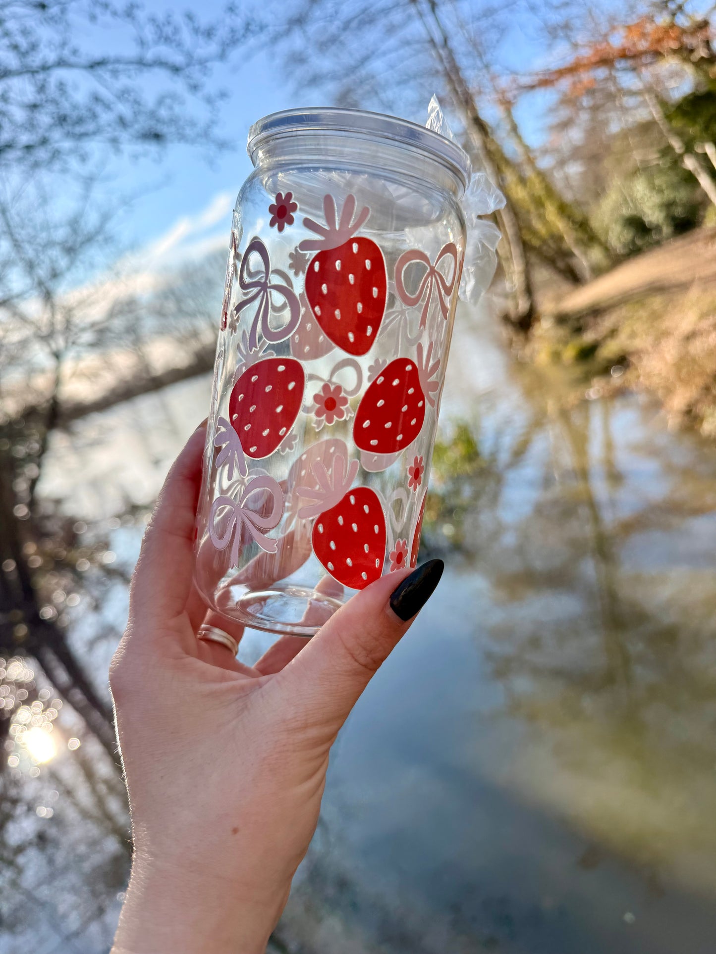 Sweet Strawberry Cold Cup