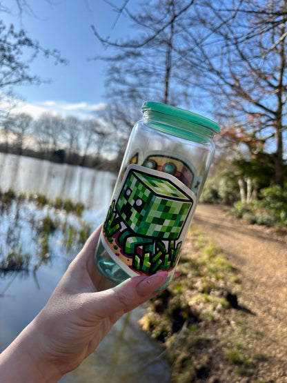 Block Style Game Monster