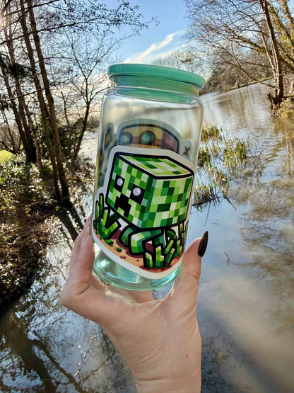 Block Style Game Monster