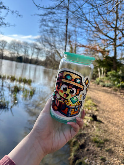 Block Style Game Monster